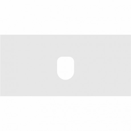 Тумба с раковиной и столешницей Aquaton Либерти 100/Одри Round 42, 2 ящика, белая столешница, дуб эльвезия